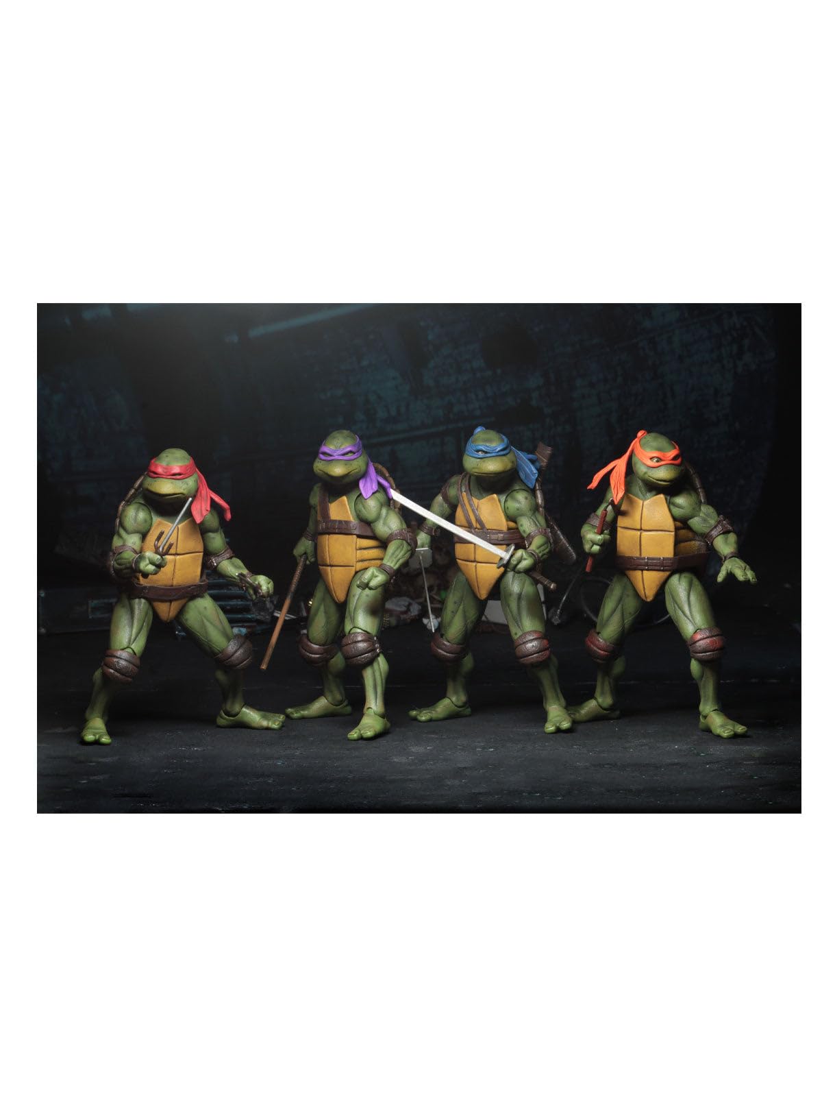 Figura de acción coleccionable NECA TMNT Donnie - Juguete - Imagen 5