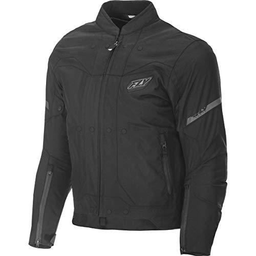 Chaqueta Fly Racing Butane (Negro, XX-Large)