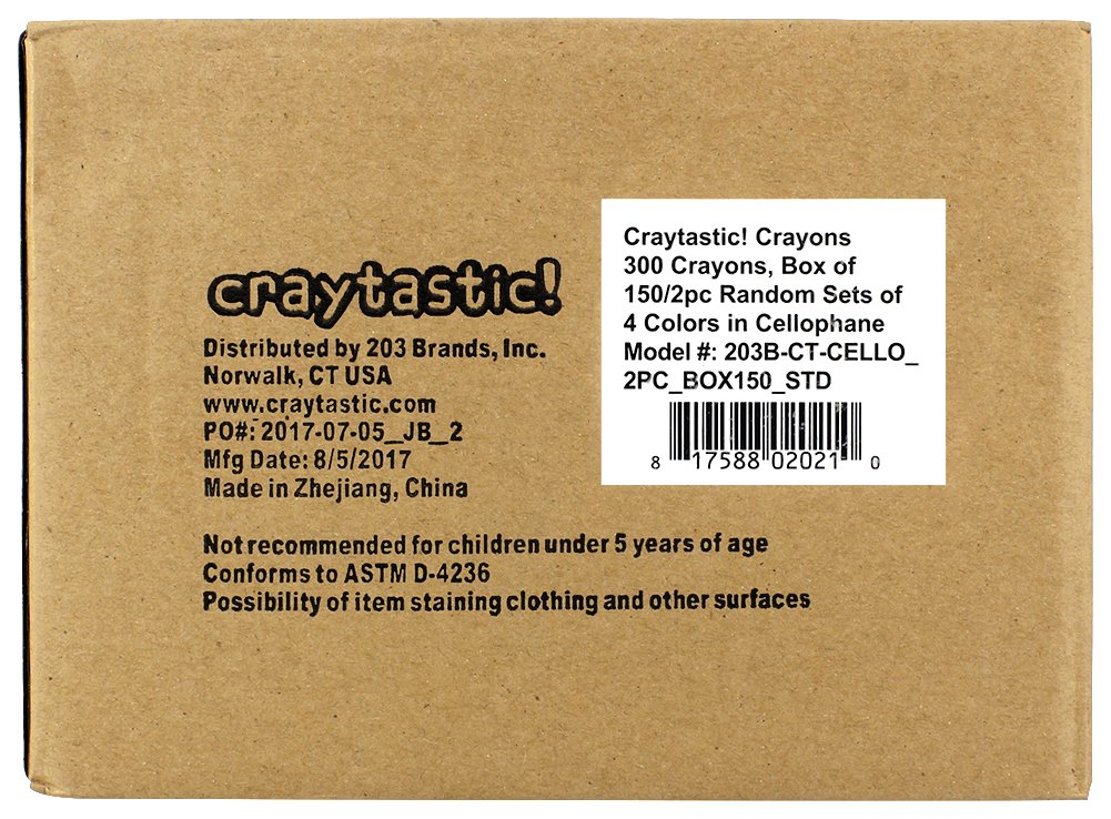 Craytastic! (900 Crayones en Total de 2 Paquetes de - Imagen 3