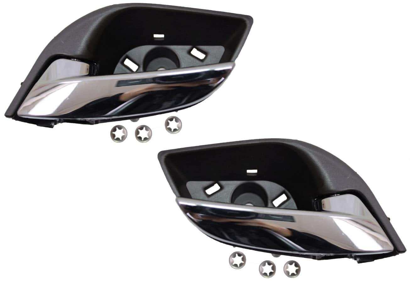 Manija interior de la puerta interna con palanca cromada y