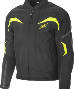 Chamarra Butane de Fly Racing (Negro/Hi-Vis, XX-Grande)