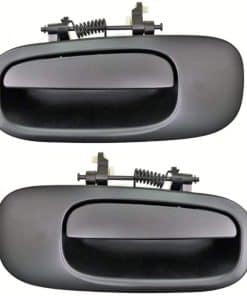 Manija de puerta exterior exterior PT -Negro