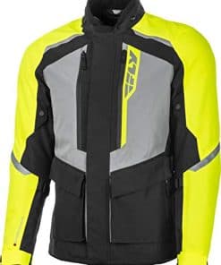 Chamarra Fly Racing Terra Trek (Negra/Amarillo Neon,