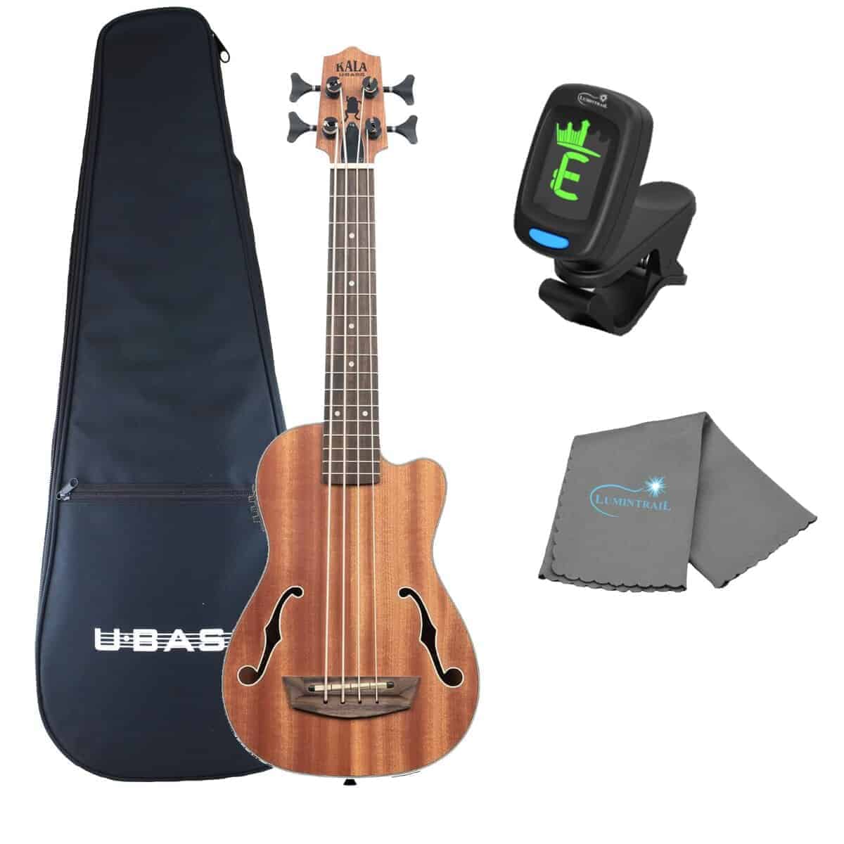 Kala Journeyman U Bass Acústico-Eléctrico con Agujeros en F