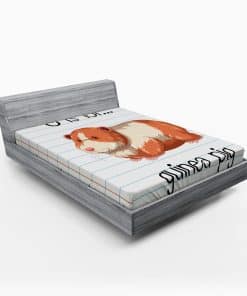 Sábana Ajustable Lunarable Guinea Pig, G es para Guinea Pig