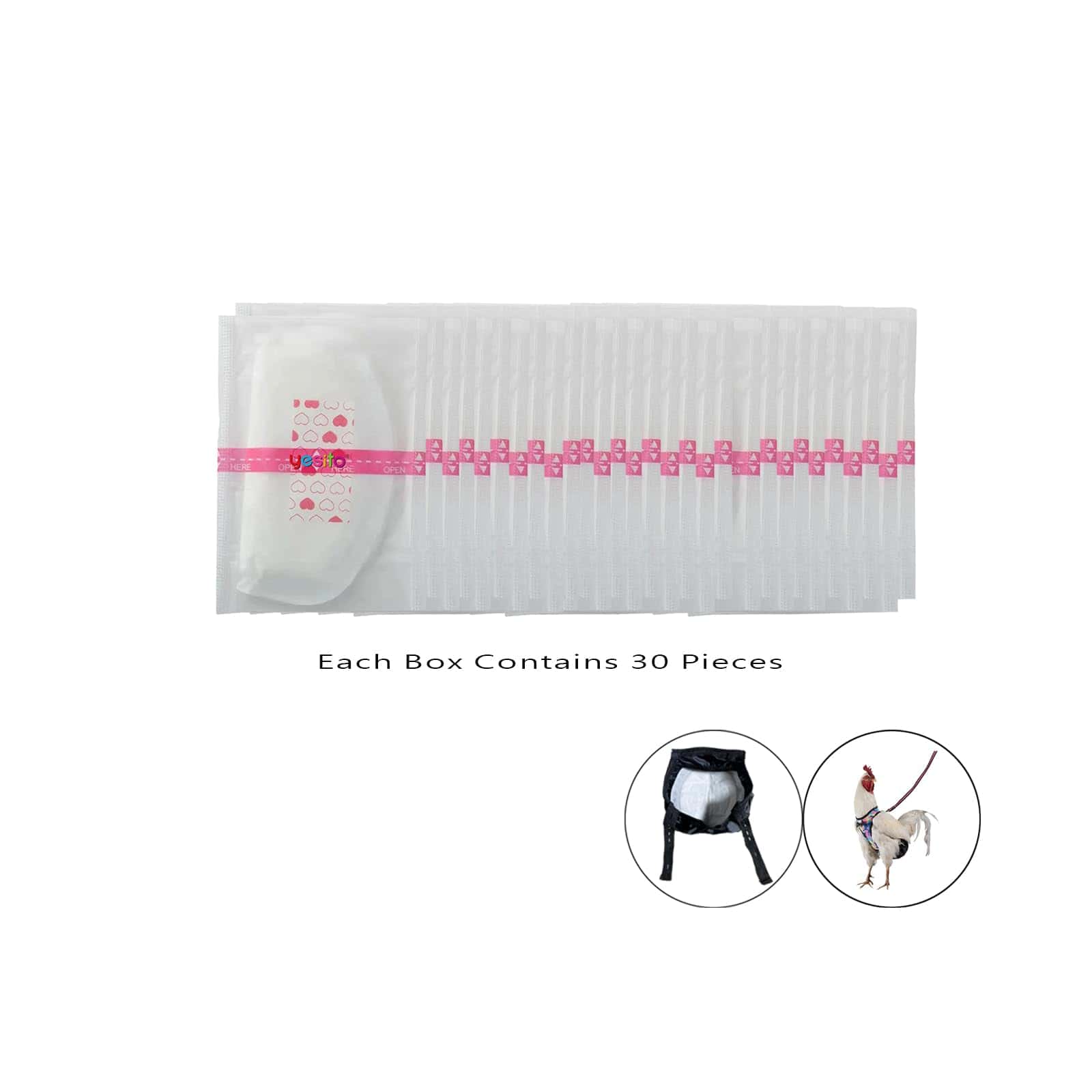 Pañal para Gallinas Yesito La Combinación Ideal de Forma y - Imagen 3