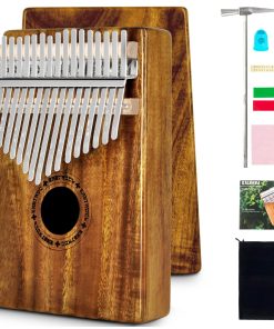 EASTROCK Kalimba Thumb Piano 17 Teclas Portátil Mbira
