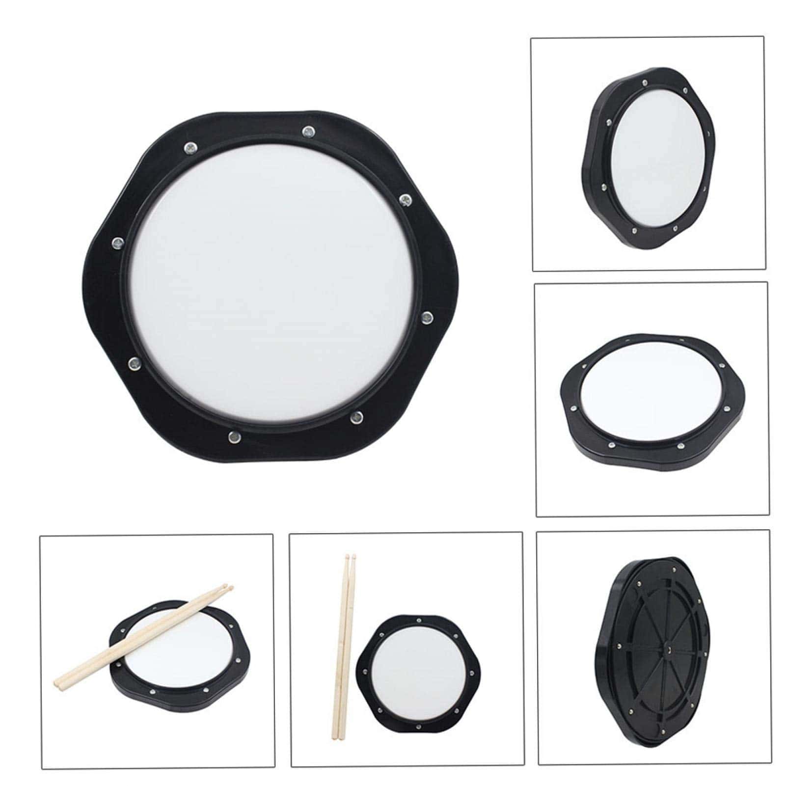Pad de Tambor, Tambor Portátil de 10 Pulgadas de Plástico - Imagen 3