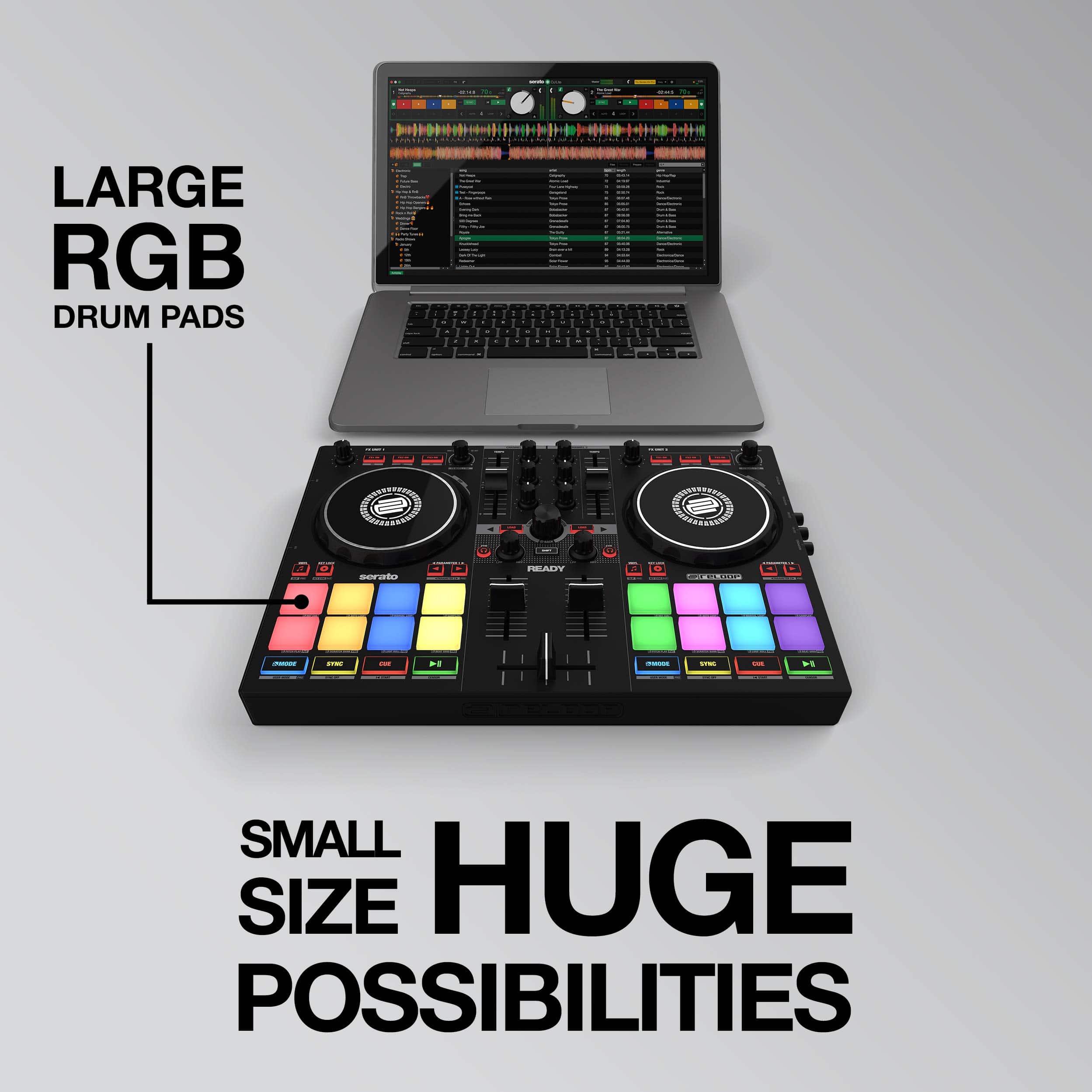 Controlador DJ Reloop Ready Compact Serato - Imagen 5