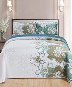 Set de Colcha y Cubrecama de Lujo para Cama King/California