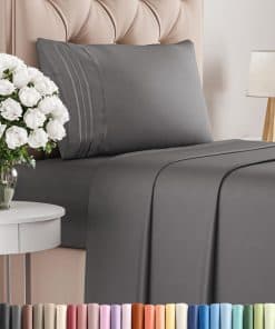 Juego de sábanas 100% algodón de 400 hilos - Tamaño