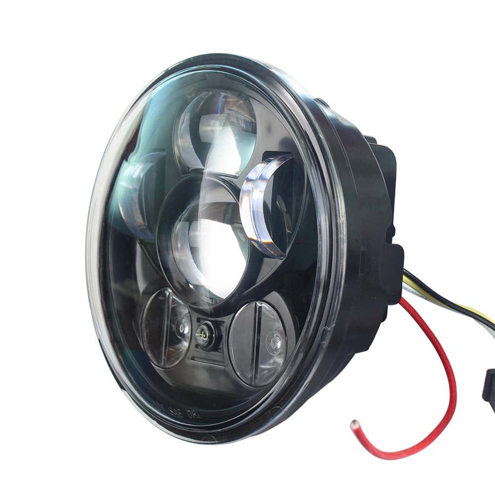 Faro Delantero de Motocicleta Akmties de 5.75 pulgadas con - Imagen 10