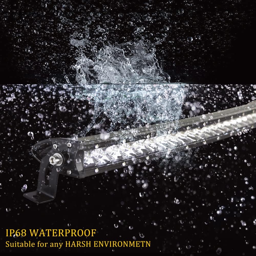 Barra de Luces LED Curva de 36 pulgadas 180W Fila Única - Imagen 6