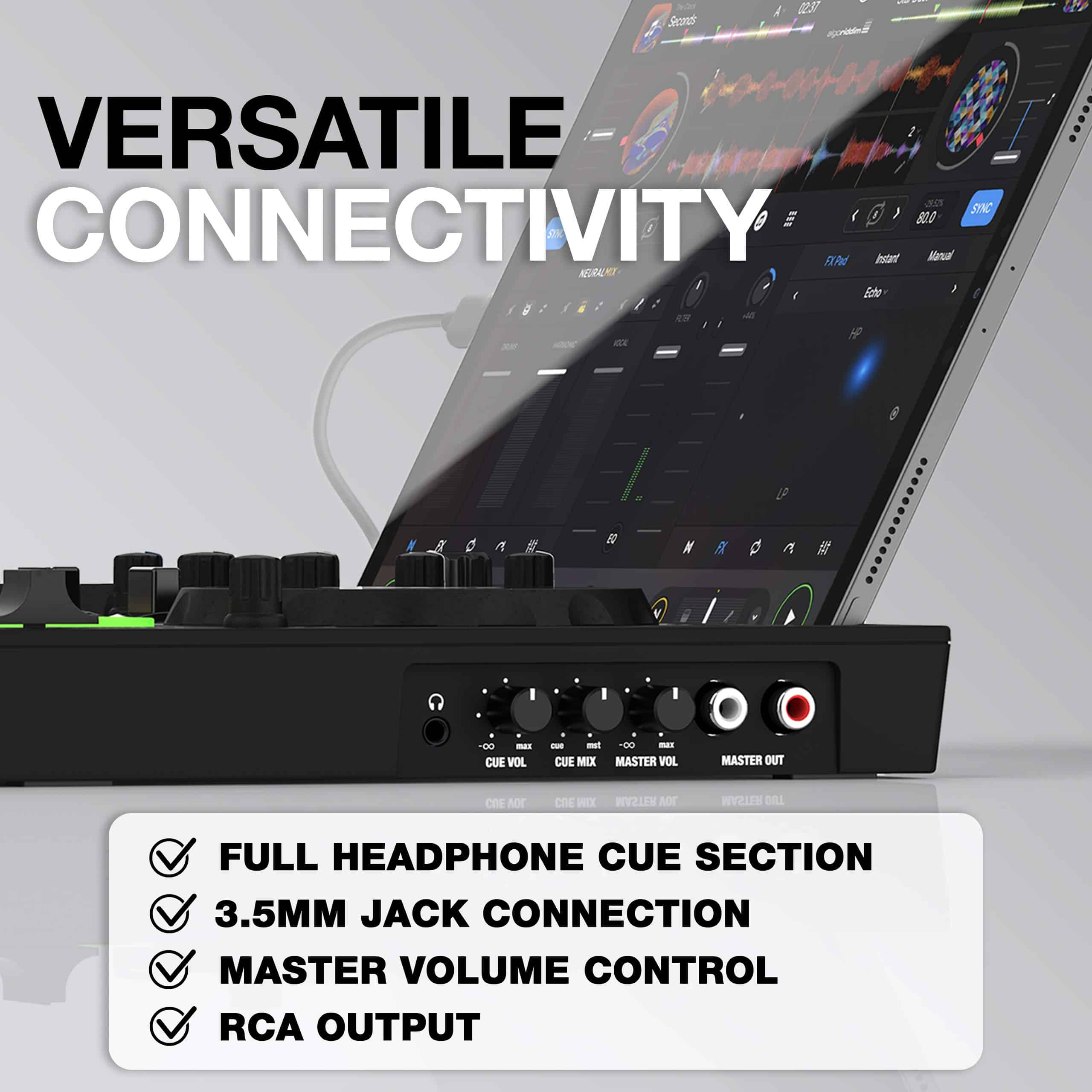 Controlador de DJ de 2 canales compacto Reloop Buddy - Imagen 9