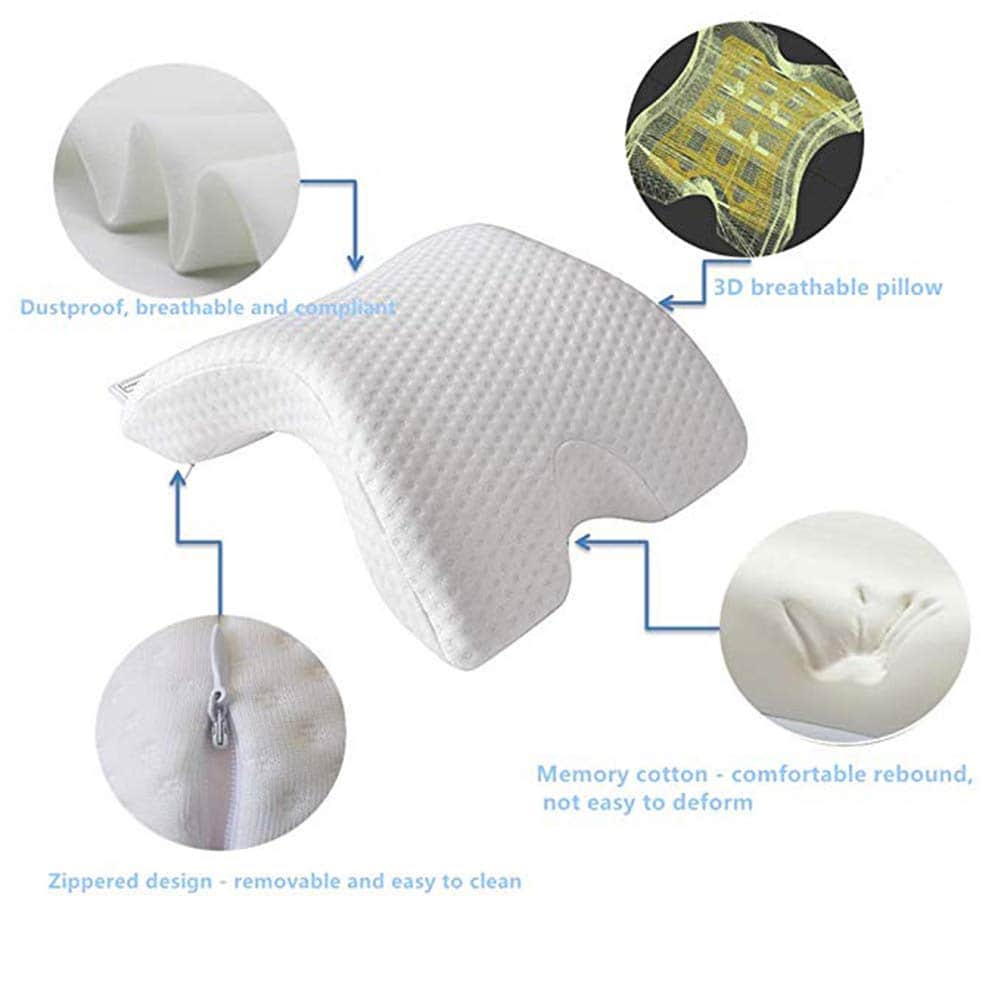 Almohada de Espuma Viscoelástica Gtest con Orificio para el - Imagen 7