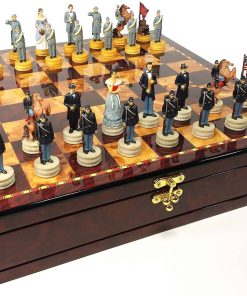 Juego de Ajedrez de la Guerra Civil Estadounidense con