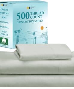 Juego de sábanas de algodón California Design Den - Finest