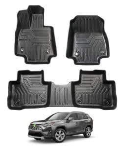 Tapetes compatibles con Toyota RAV4 Juego de forro de 2