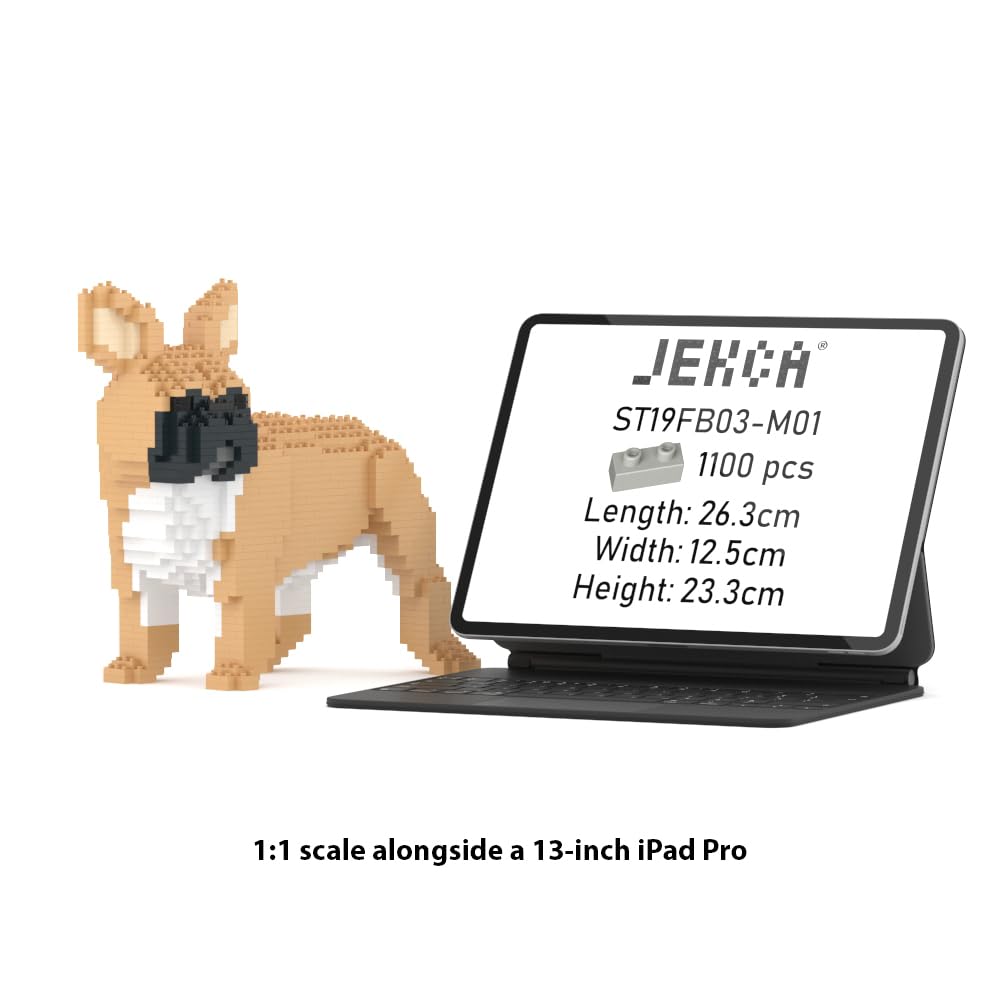 JEKCA Bulldog Francés 03S-M01 | Bloques de Construcción de - Imagen 3