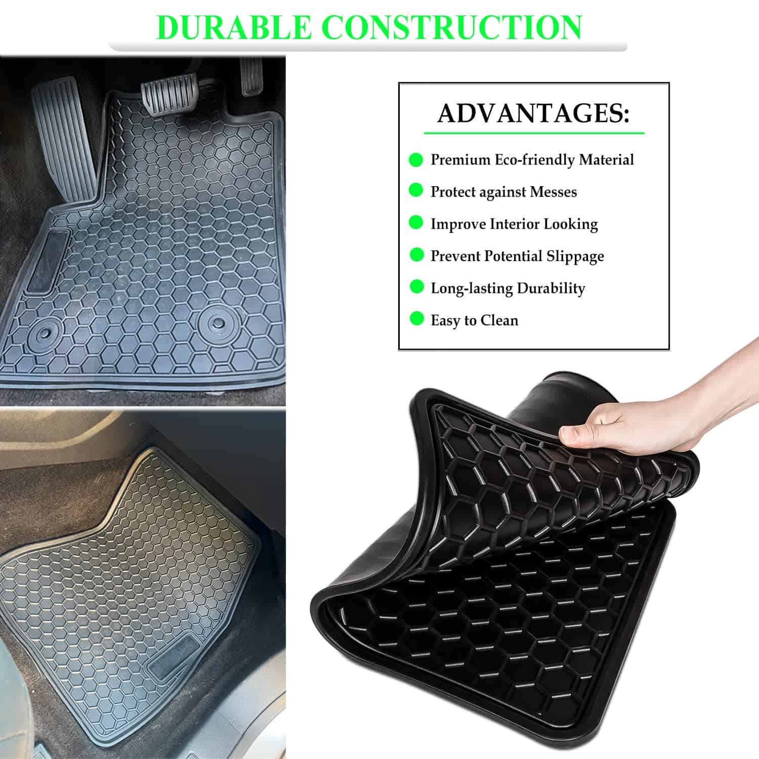 Tapetes Bonbo para Ford Fusion 2013 2014 2015 2016 2017 - Imagen 4