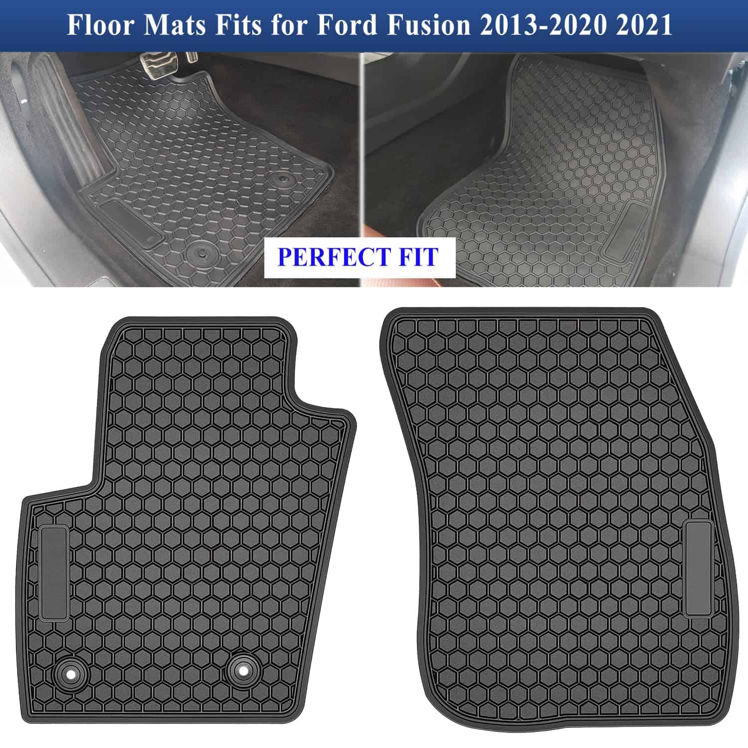 Tapetes Bonbo para Ford Fusion 2013 2014 2015 2016 2017 - Imagen 3