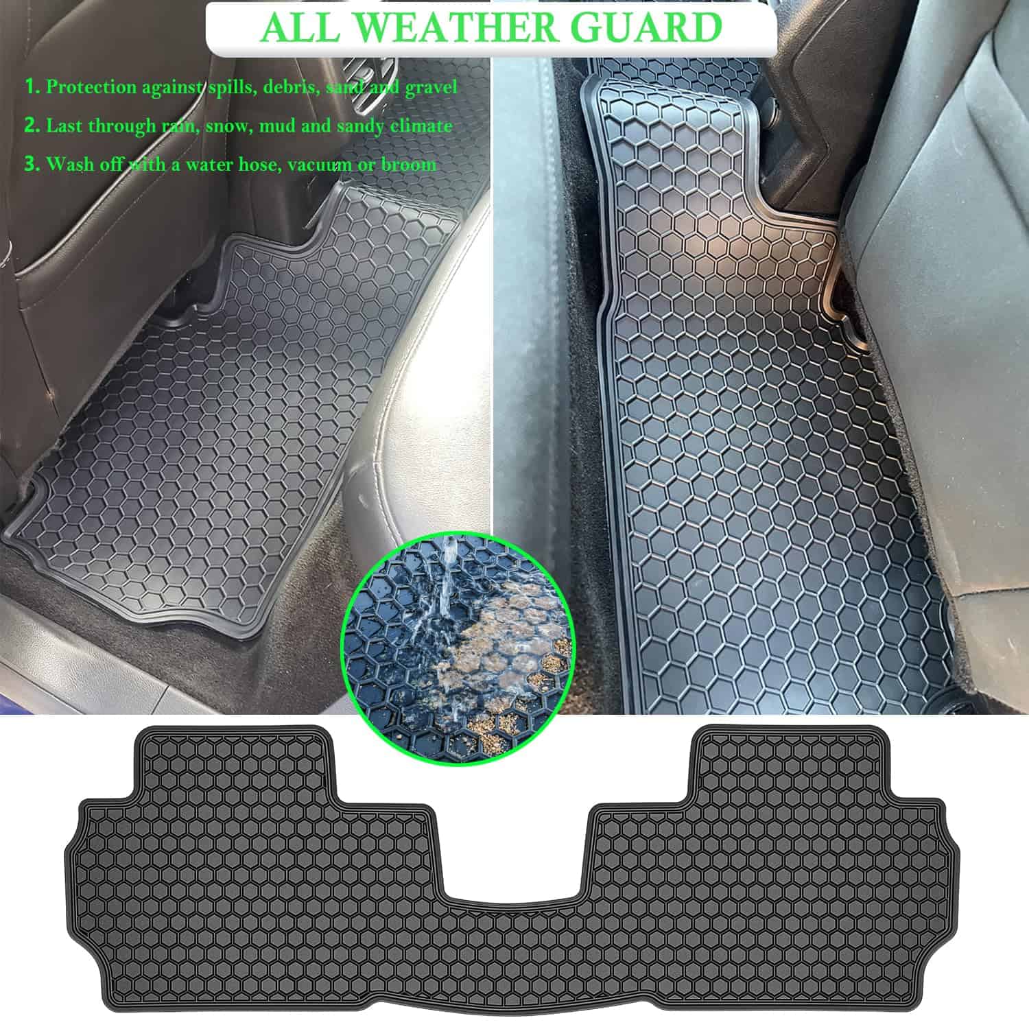 Tapetes Bonbo para Ford Fusion 2013 2014 2015 2016 2017 - Imagen 5