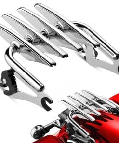 PBYMT Parrilla de equipaje desmontable compatible con