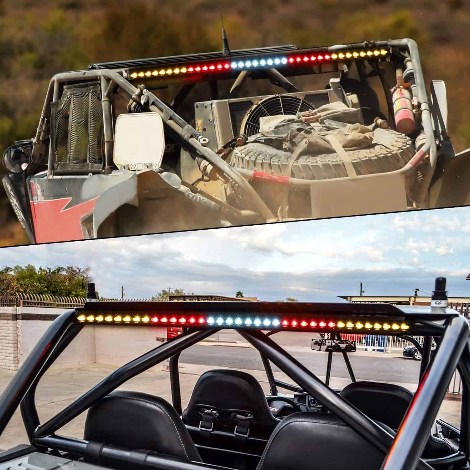 Barra de luz LED de persecución trasera, LTEODCHEW 37 - Imagen 4