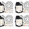 4 X Kit de Reconstrucción de Carburador Nuevo Para 78-79