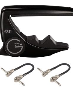 G7th Performance 3 ART Capo - 6 Cuerdas, Negro Satinado -
