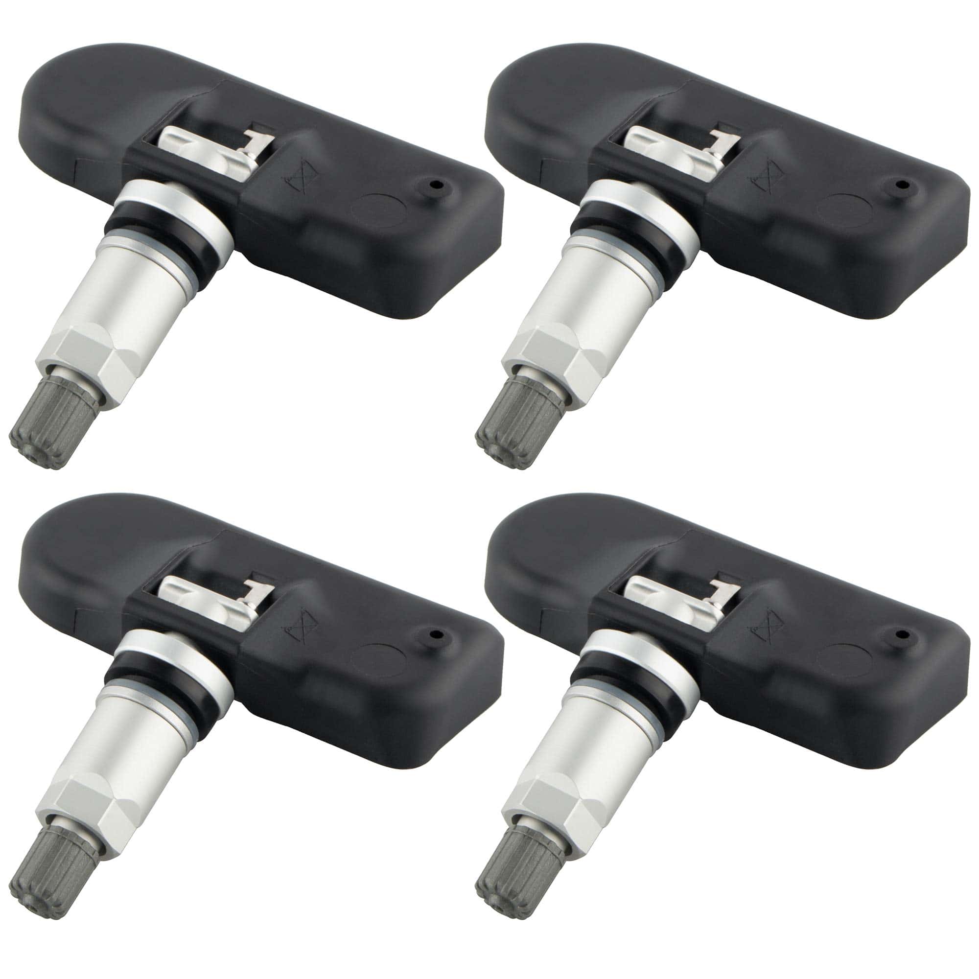 Qty(4) Sensor de Presión de Neumáticos TPMS 433MHz para