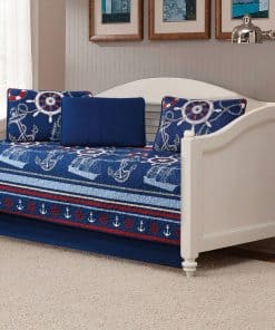 Set de Colcha Acolchada de 5 Piezas con Diseño de