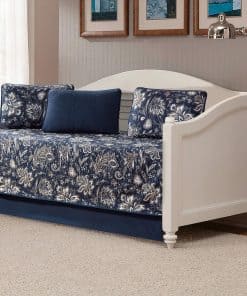 Set de colchas acolchadas de lujo para cama de día de 5