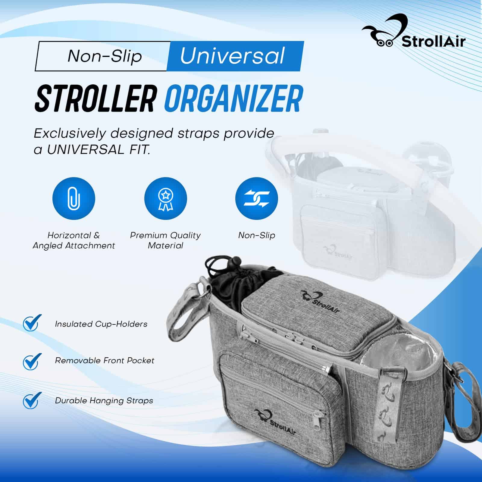 Organizador universal para carriola StrollAir con - Imagen 3
