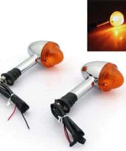 Indicador de luz de giro ámbar para motocicleta YIBO para