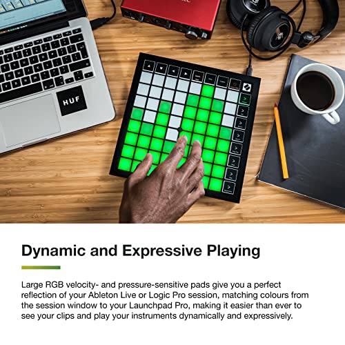 Controlador de cuadrícula MIDI Novation Launchpad X para - Imagen 4