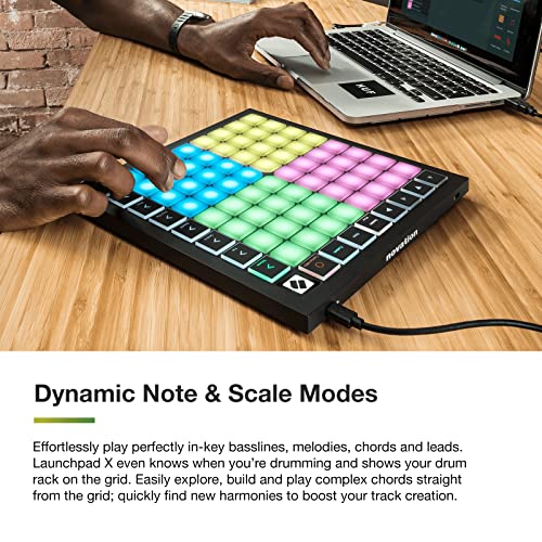 Controlador de cuadrícula MIDI Novation Launchpad X para - Imagen 7