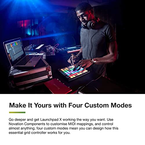 Controlador de cuadrícula MIDI Novation Launchpad X para - Imagen 6