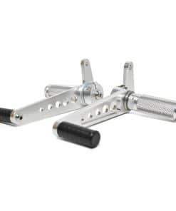 DKMOTORK 0052 Juegos de Estriberas Traseras para