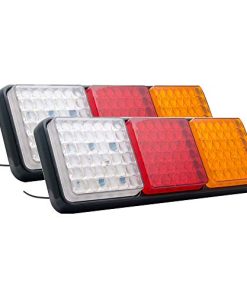 MASO 2x Luces traseras freno marcha atrás 108LEDs, Luces de
