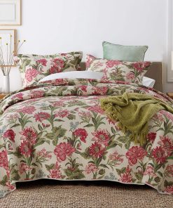 Juegos de Colchas Reversibles Queen Size con Estampado Boho