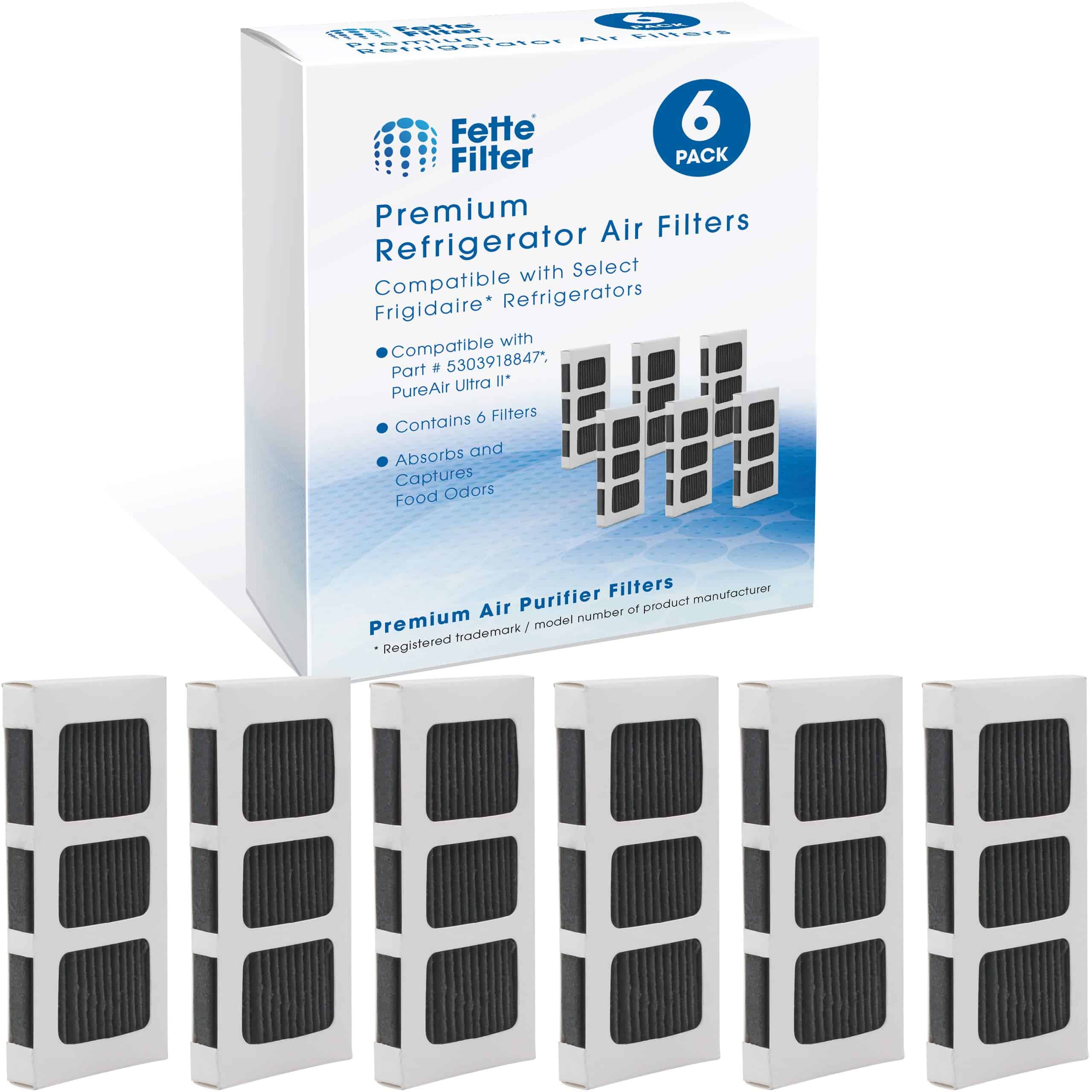 Fette Filter - Filtro de aire para refrigerador compatible
