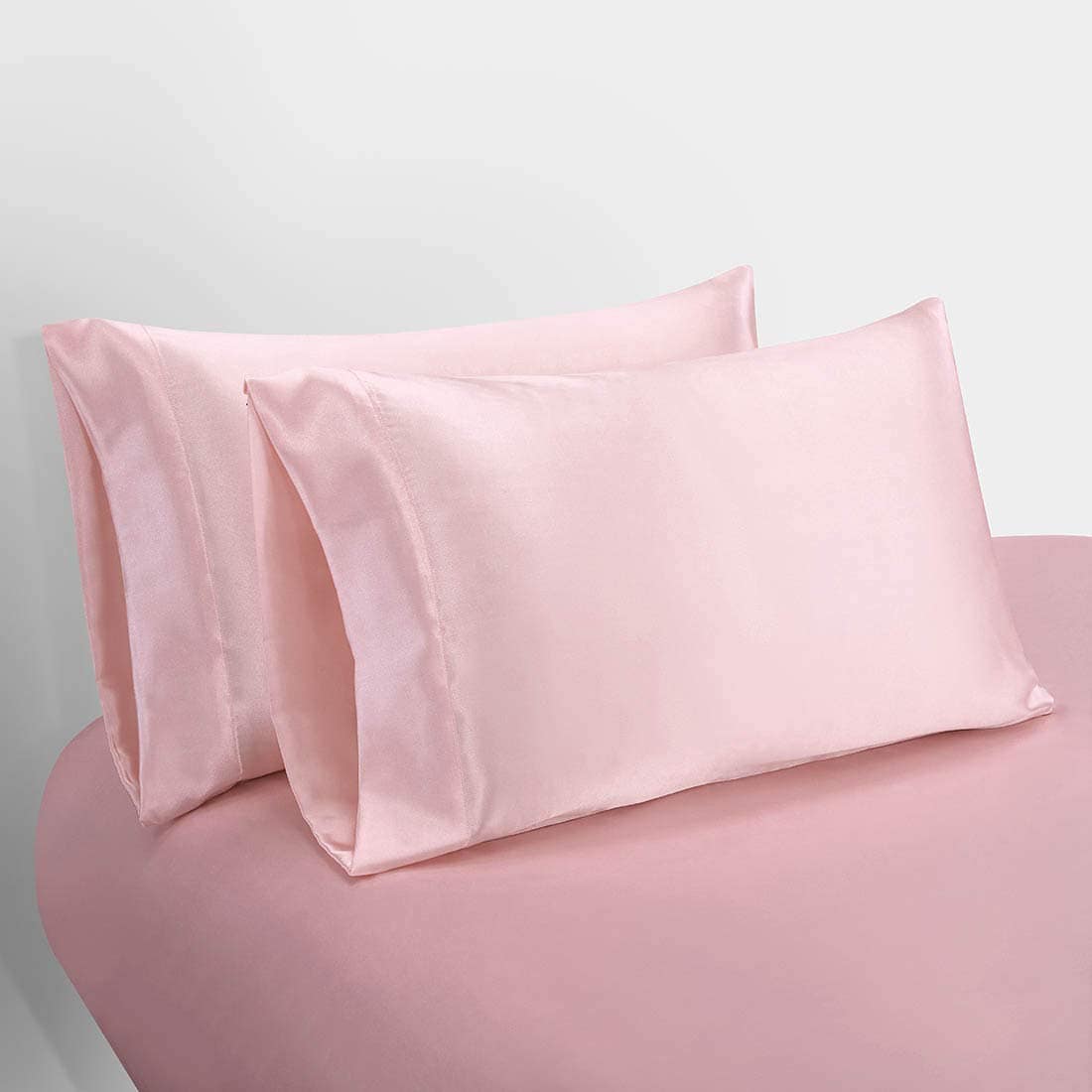 Juego de sábanas de satén Homiest 4 piezas Juego de ropa de - Imagen 4