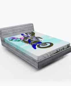 Sábana Ajustable de Moto de Tierra Lunarable, Niño