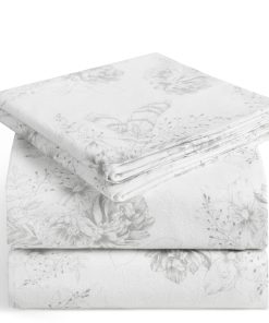 Juego de Sábanas de Franela Mellanni - 4 - Cuadros)