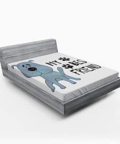 Sábana Ajustable Lunarable Saying, Letras de Mi Mejor Amigo