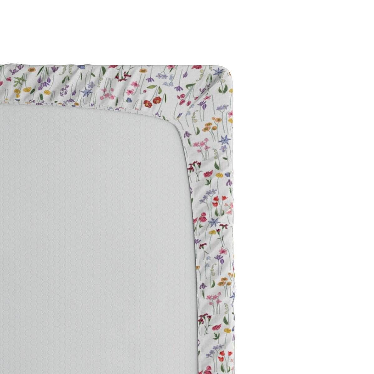 Sábana Ajustable Floral Lunarable, Tiernas Flores - Imagen 4