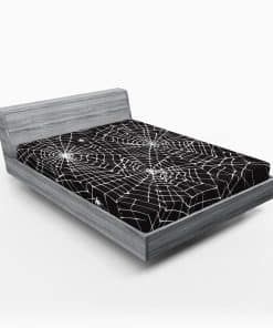 Sábana Ajustable Lunarable Spiderweb, Diseño de Telaraña de