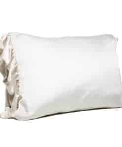 Funda de almohada de satén Bella Il Fiore para cabello y