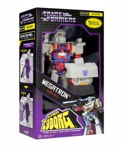 Figura de vinilo super ciborg Transformers Megatron (G1)